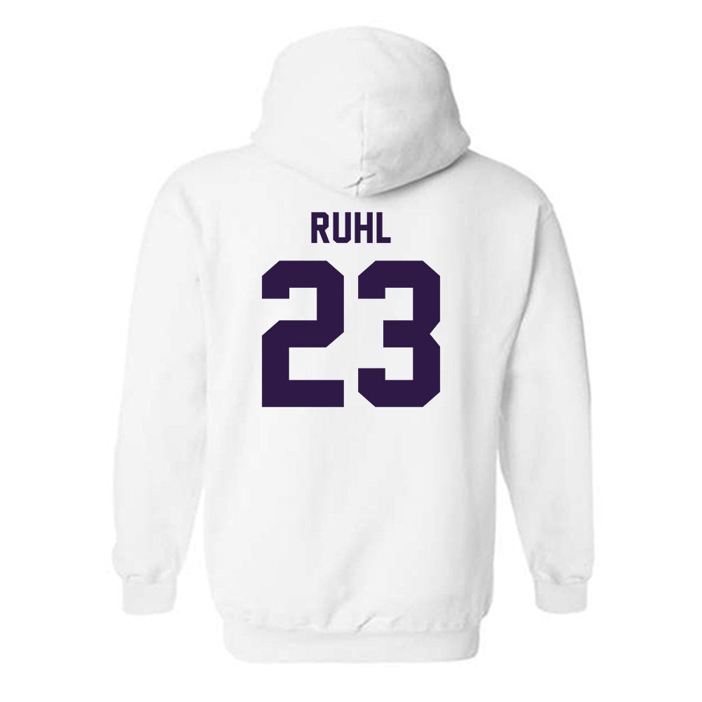 Kansas State - NCAA Baseball : Ty Ruhl - Classic Shersey Hooded Sweatshirt-1