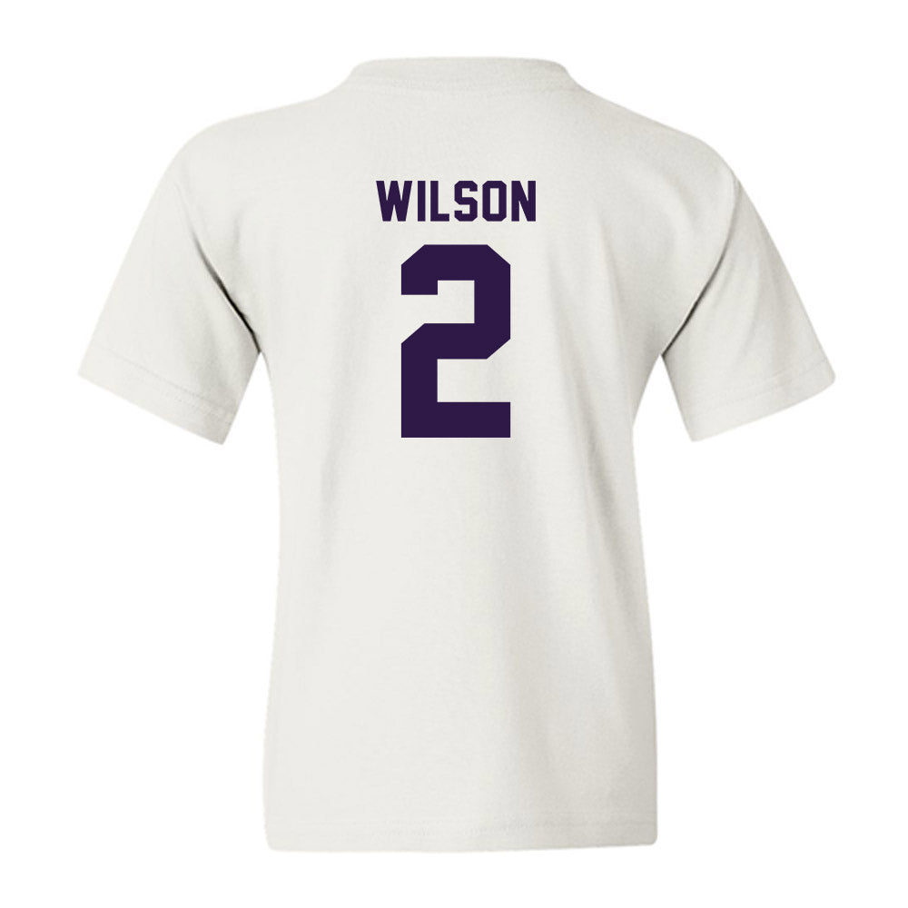Kansas State - NCAA Men's Basketball : Exavier Wilson - Classic Shersey Youth T-Shirt-1