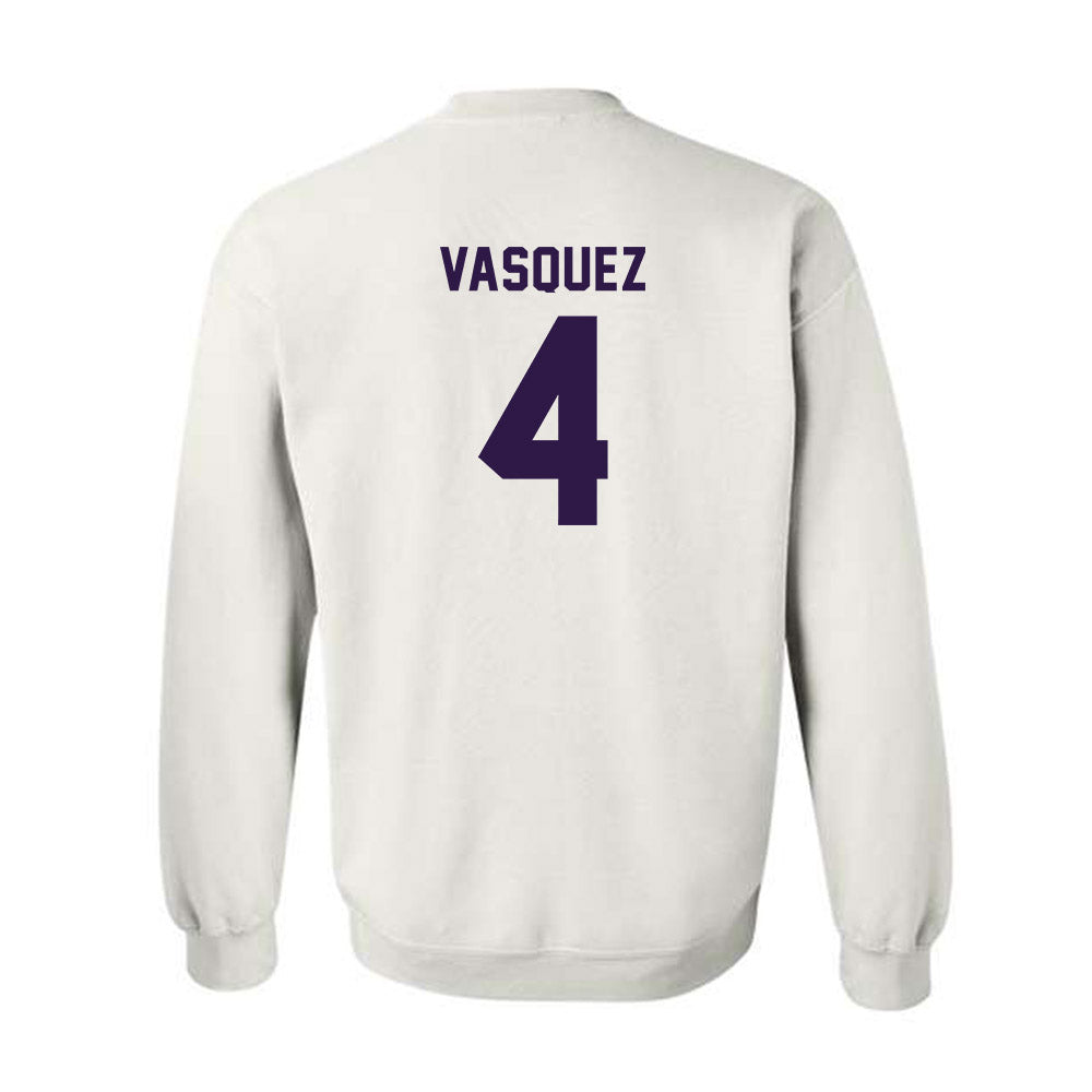 Kansas State - NCAA Baseball : Carlos Vasquez - Classic Shersey Crewneck Sweatshirt-1