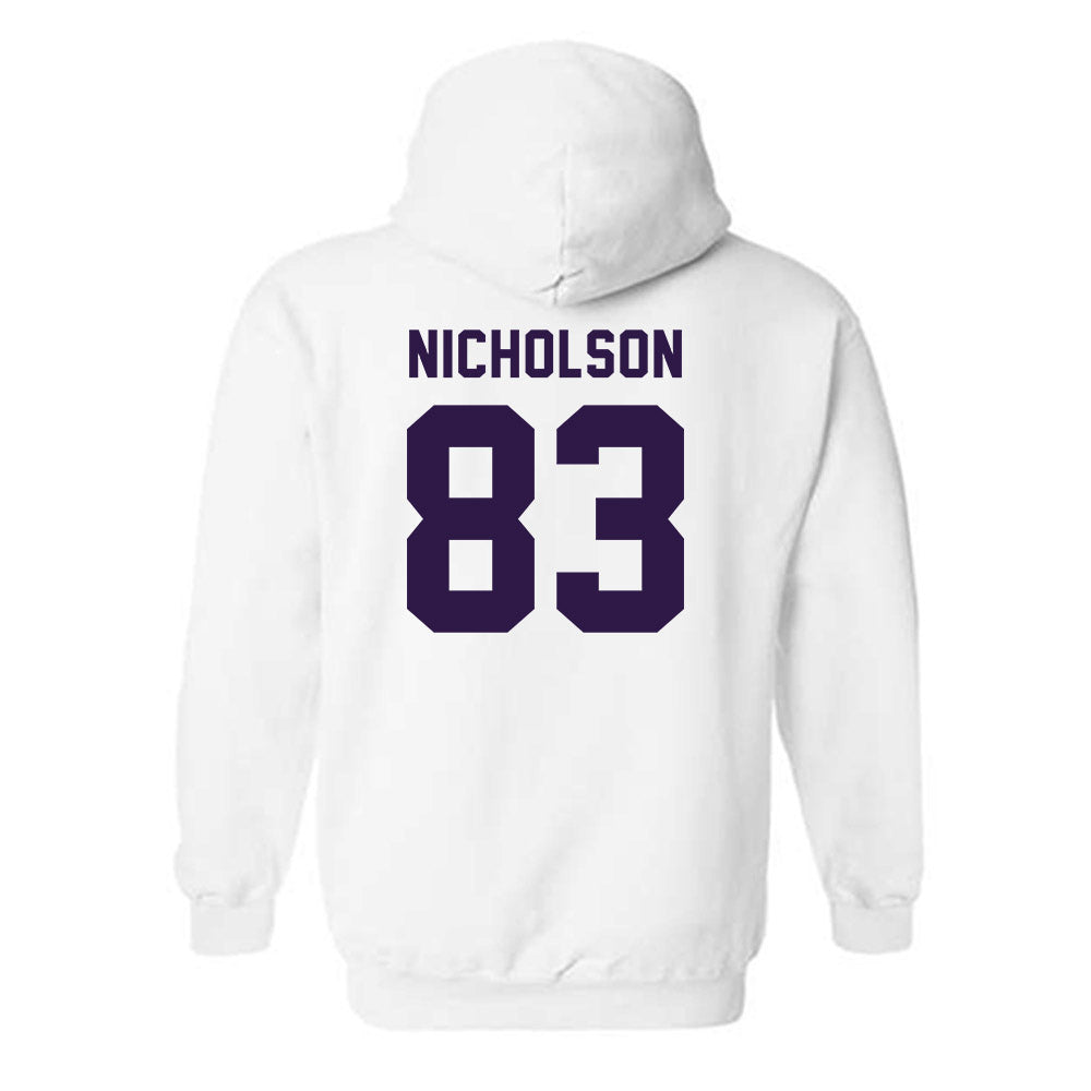 Kansas State - NCAA Women's Soccer : Crosby Nicholson - Classic Shersey Hooded Sweatshirt-1