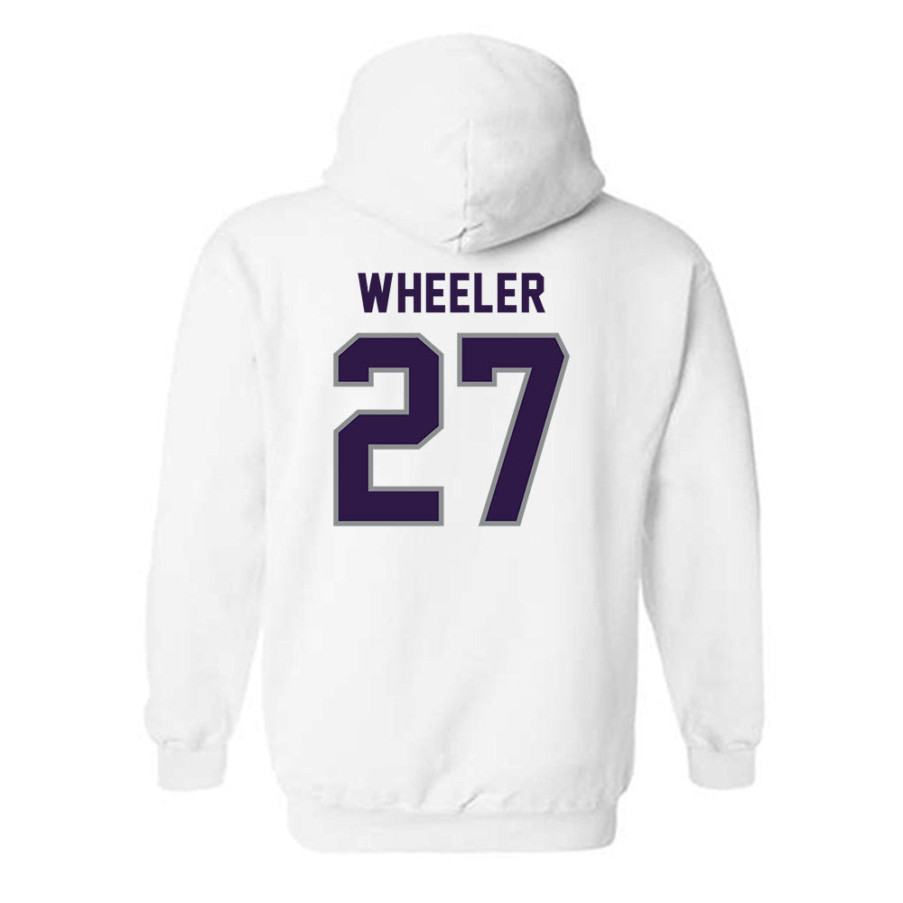 Kansas State - NCAA Football : Ben Wheeler - Sports Shersey Hooded Sweatshirt-1