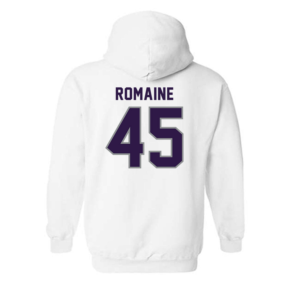 Kansas State - NCAA Football : Austin Romaine - Sports Shersey Hooded Sweatshirt-1