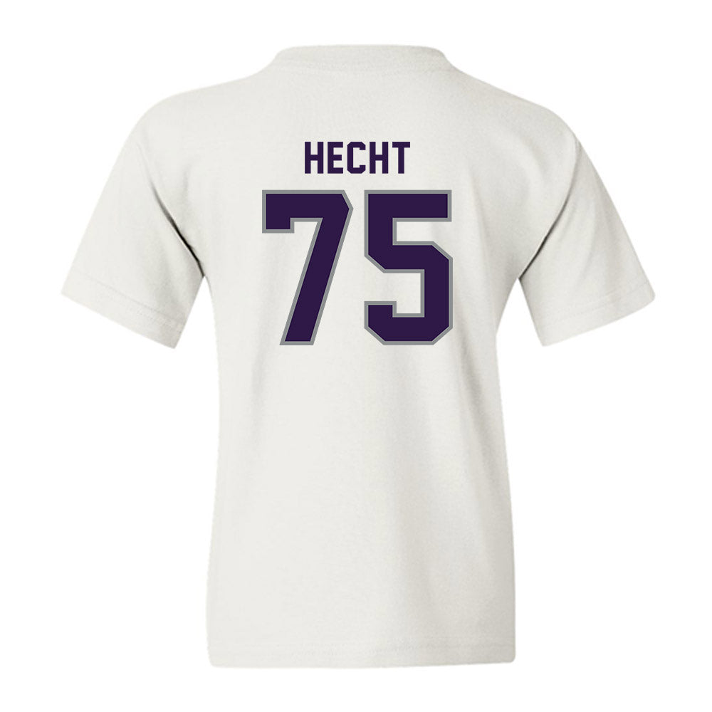 Kansas State - NCAA Football : Sam Hecht - Sports Shersey Youth T-Shirt-1