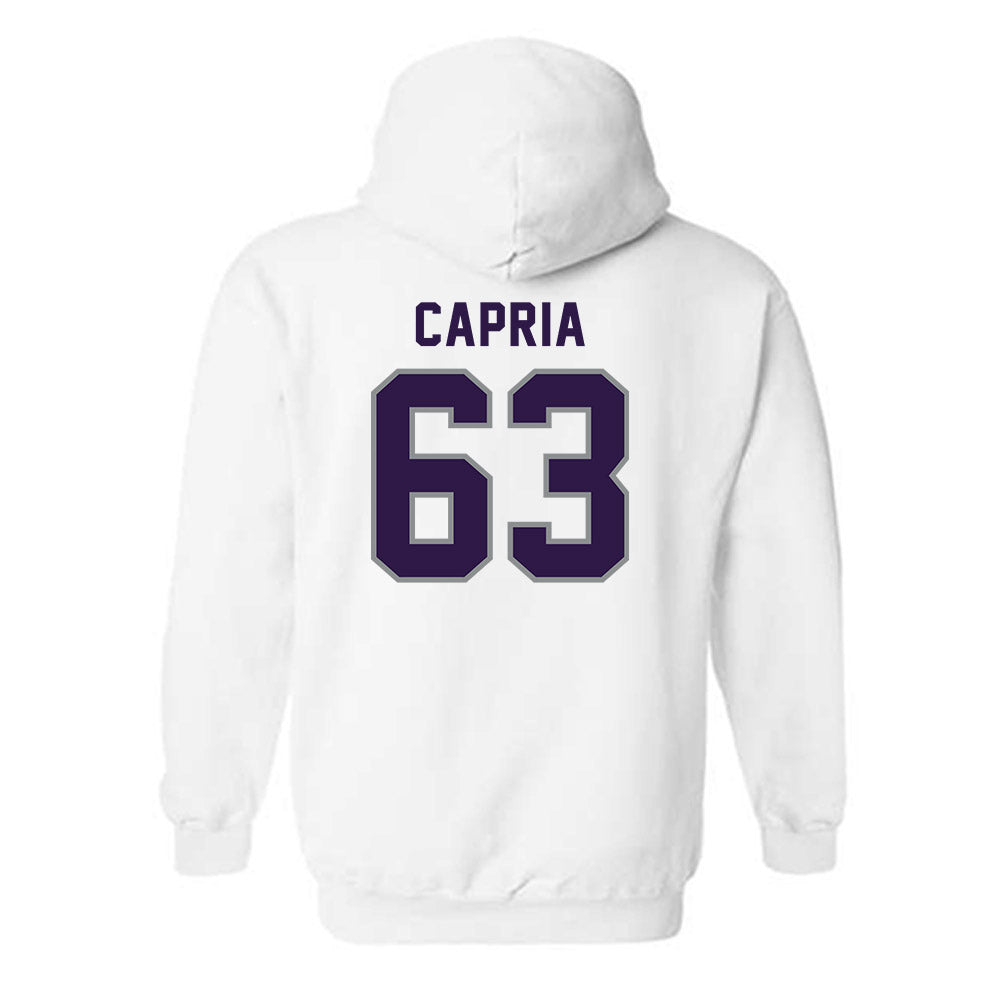Kansas State - NCAA Football : Michael Capria - Sports Shersey Hooded Sweatshirt-1