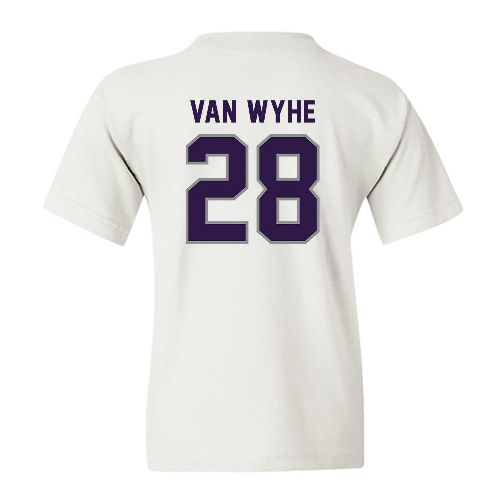 Kansas State - NCAA Football : Rex Van Wyhe - Sports Shersey Youth T-Shirt-1