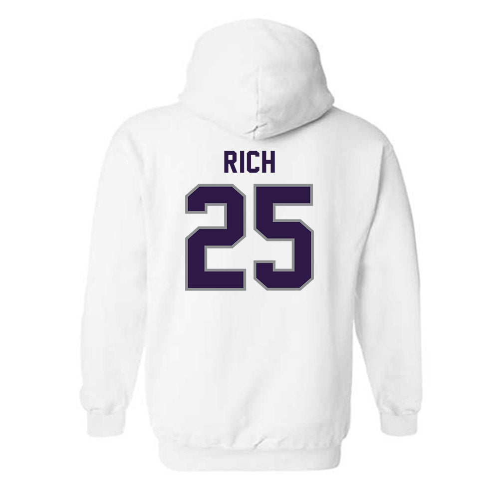 Kansas State - NCAA Football : Zashon Rich - Sports Shersey Hooded Sweatshirt-1