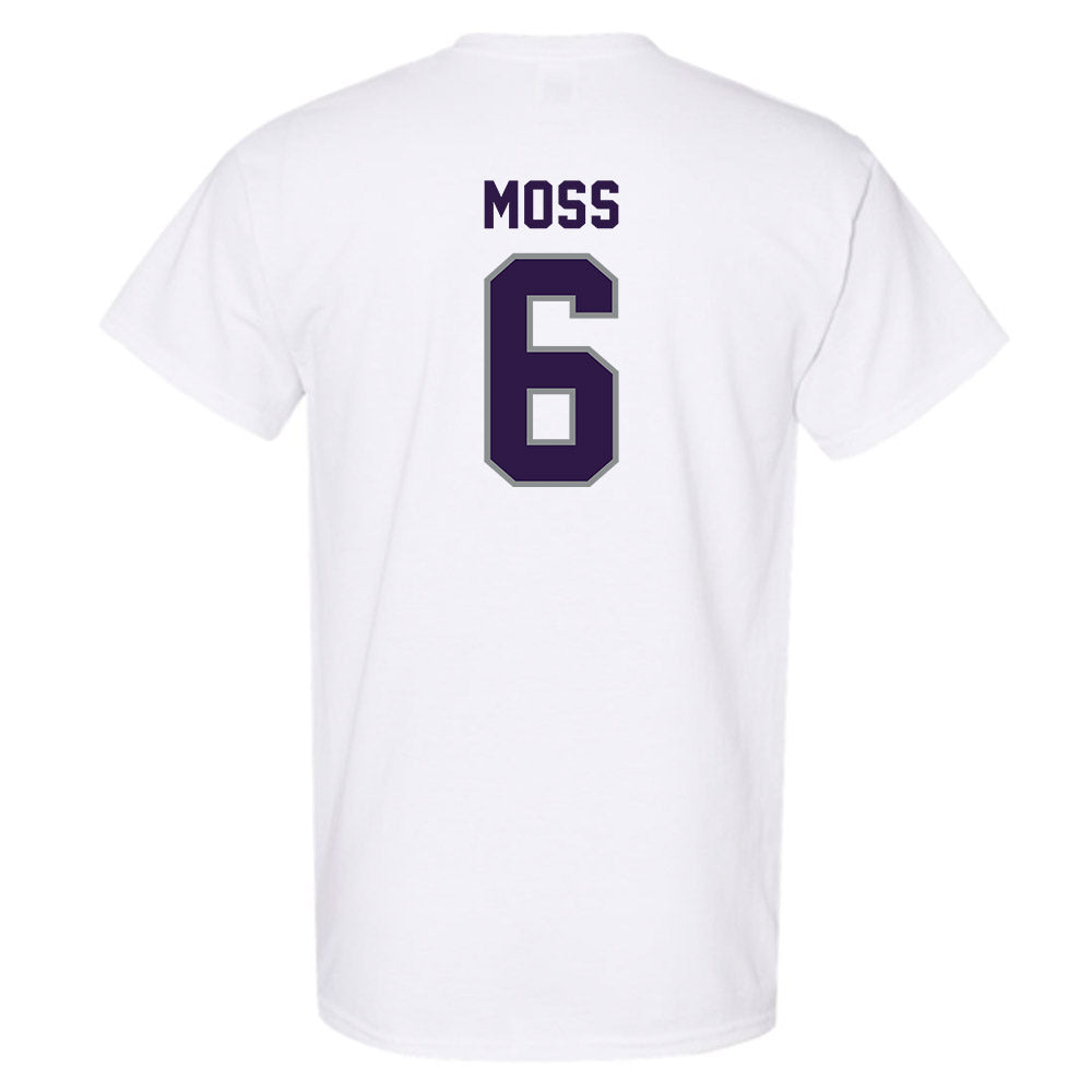 Kansas State - NCAA Football : Qua Moss - Sports Shersey T-Shirt-1