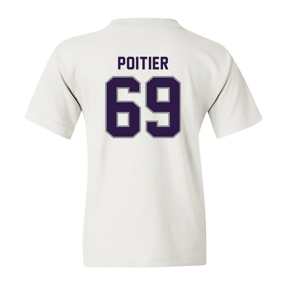 Kansas State - NCAA Football : Taylor Poitier - Sports Shersey Youth T-Shirt-1