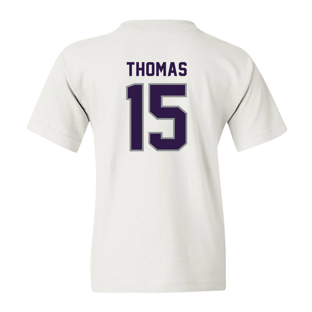 Kansas State - NCAA Football : Kanijal Thomas - Sports Shersey Youth T-Shirt-1
