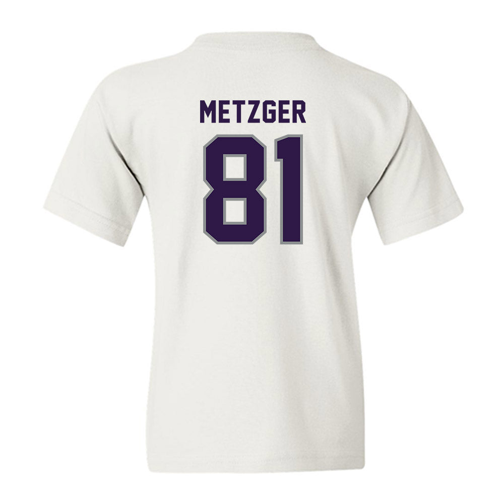 Kansas State - NCAA Football : Andrew Metzger - Sports Shersey Youth T-Shirt-1