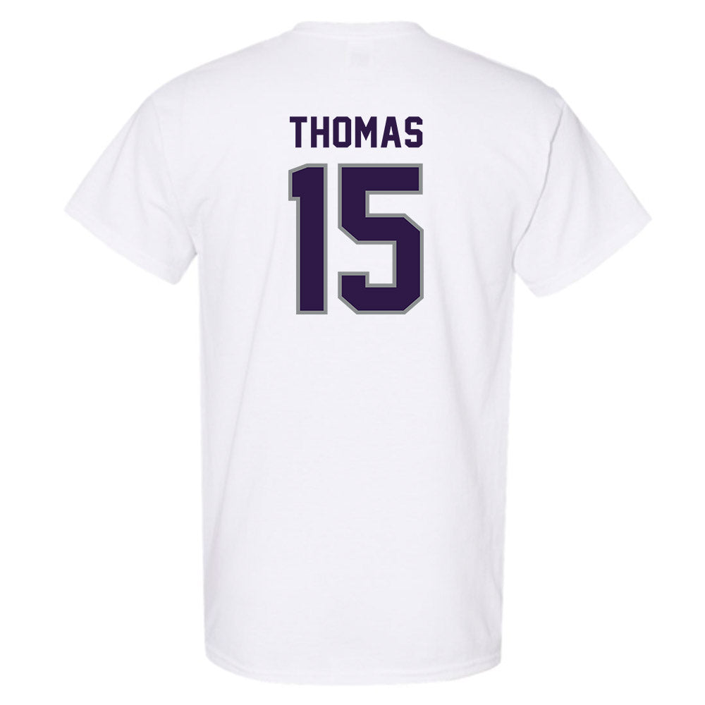 Kansas State - NCAA Football : Kanijal Thomas - Sports Shersey T-Shirt-1