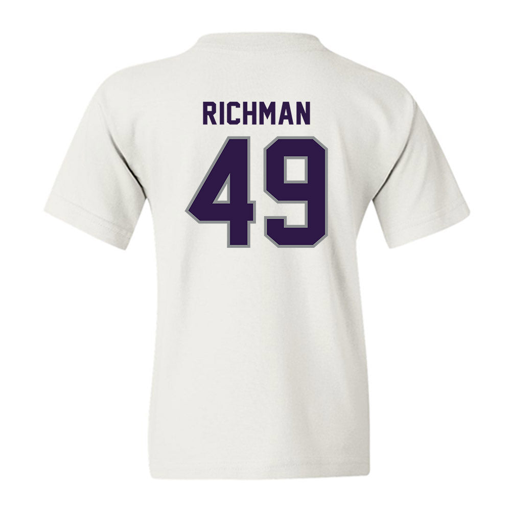 Kansas State - NCAA Football : Maguire Richman - Sports Shersey Youth T-Shirt-1