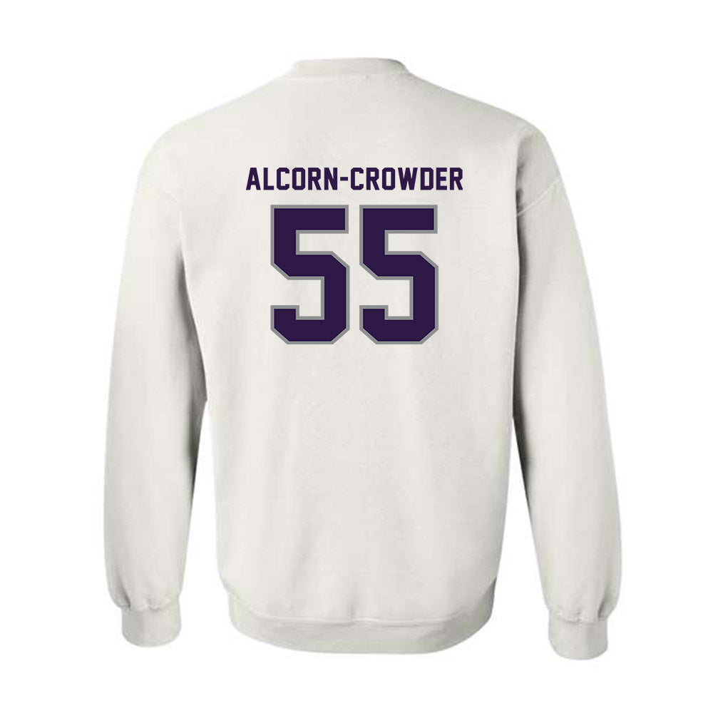 Kansas State - NCAA Football : Malcolm Alcorn-Crowder - Sports Shersey Crewneck Sweatshirt-1