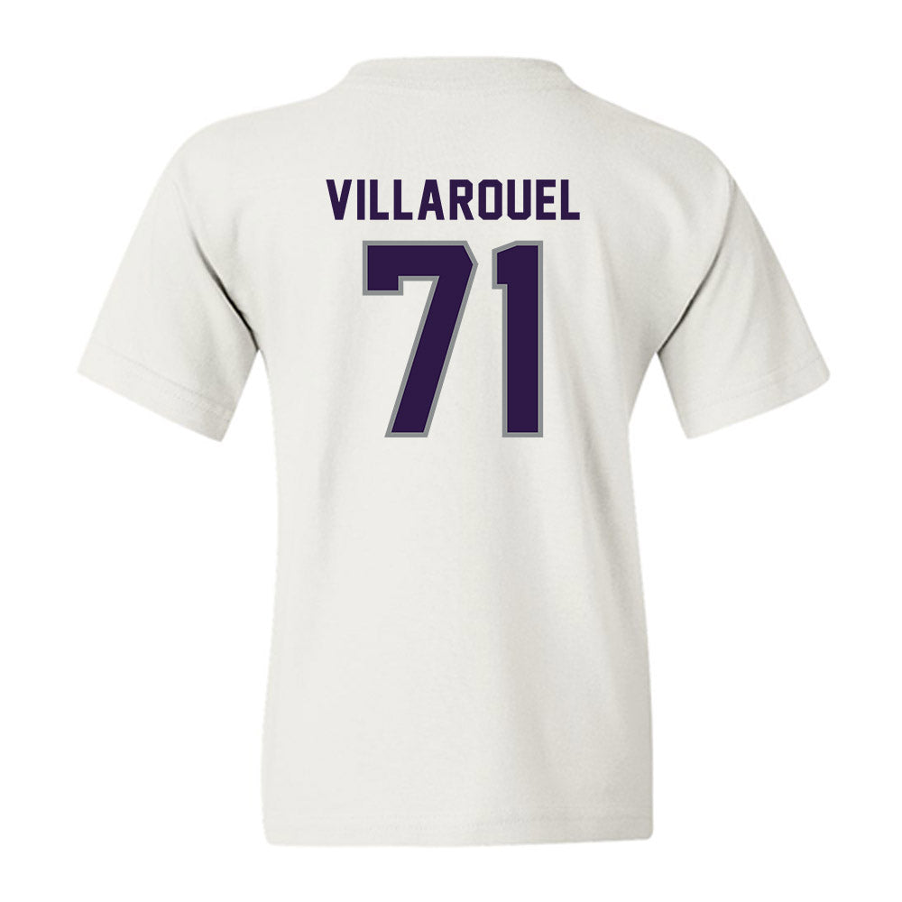 Kansas State - NCAA Football : Dylan Villarouel - Sports Shersey Youth T-Shirt-1