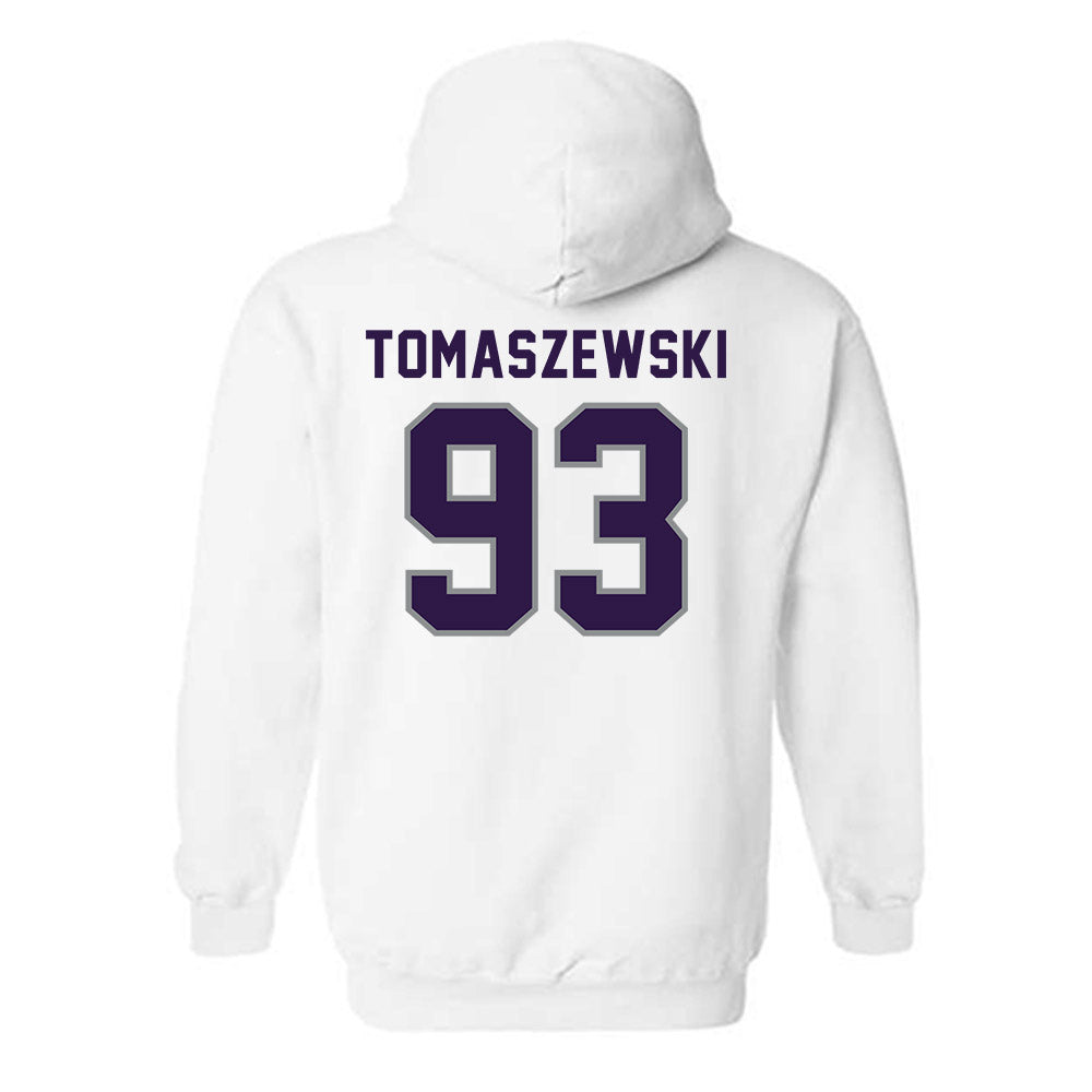 Kansas State - NCAA Football : Asher Tomaszewski - Sports Shersey Hooded Sweatshirt-1