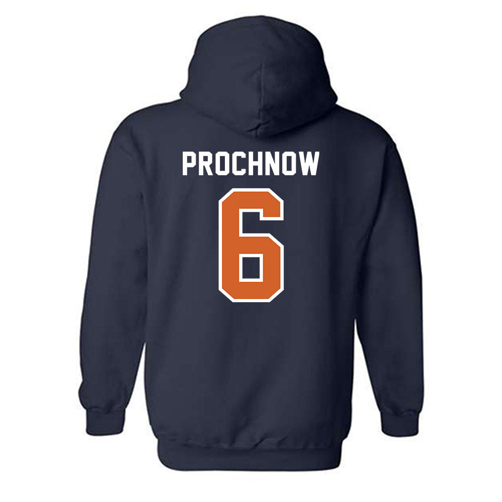 Wheaton IL - NCAA Men's Soccer : Brody Prochnow - Classic Shersey Hooded Sweatshirt-1