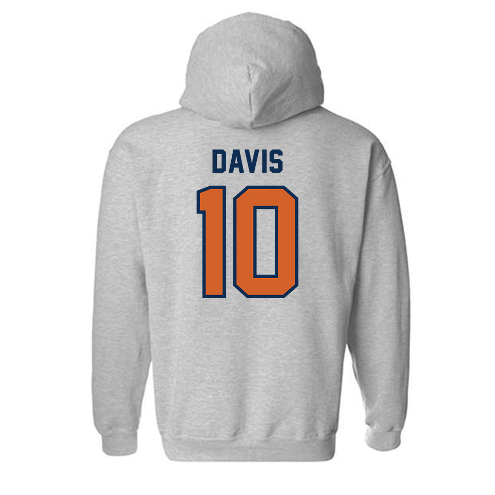 Wheaton IL - NCAA Men's Soccer : Caleb Davis - Classic Shersey Hooded Sweatshirt-1
