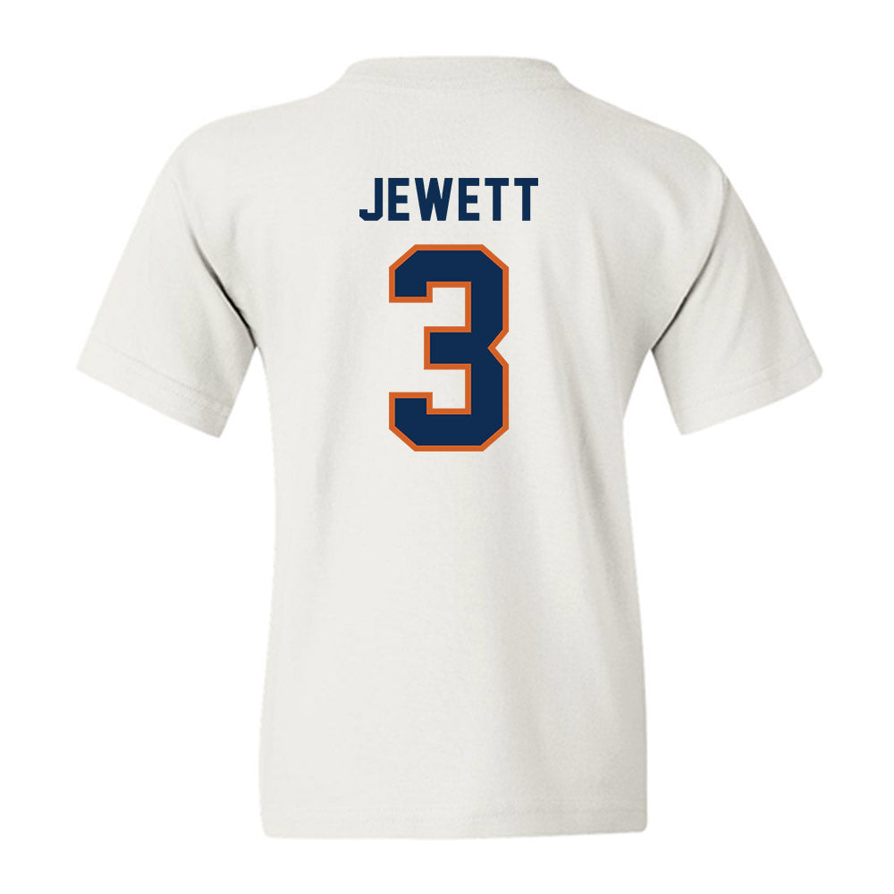 Wheaton IL - NCAA Football : Whit Jewett - Classic Shersey Youth T-Shirt-1