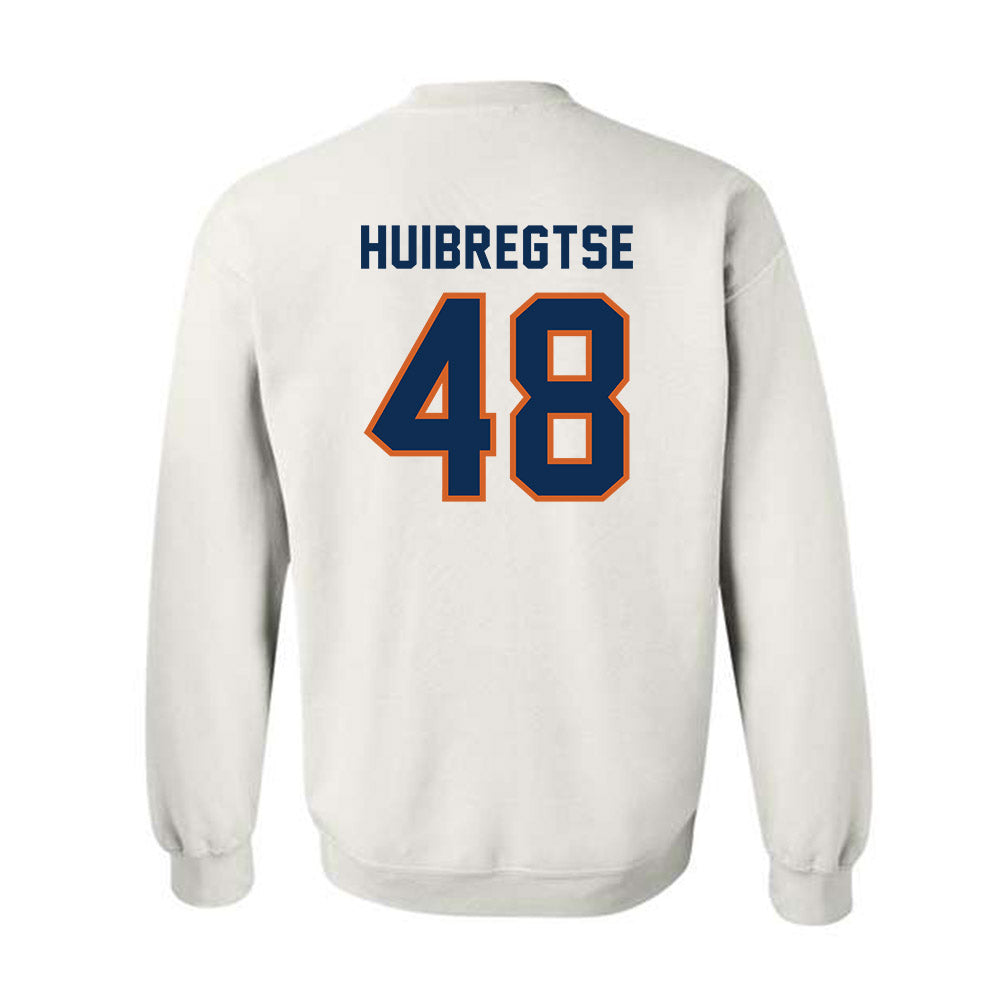 Wheaton IL - NCAA Football : John Huibregtse - Classic Shersey Crewneck Sweatshirt-1