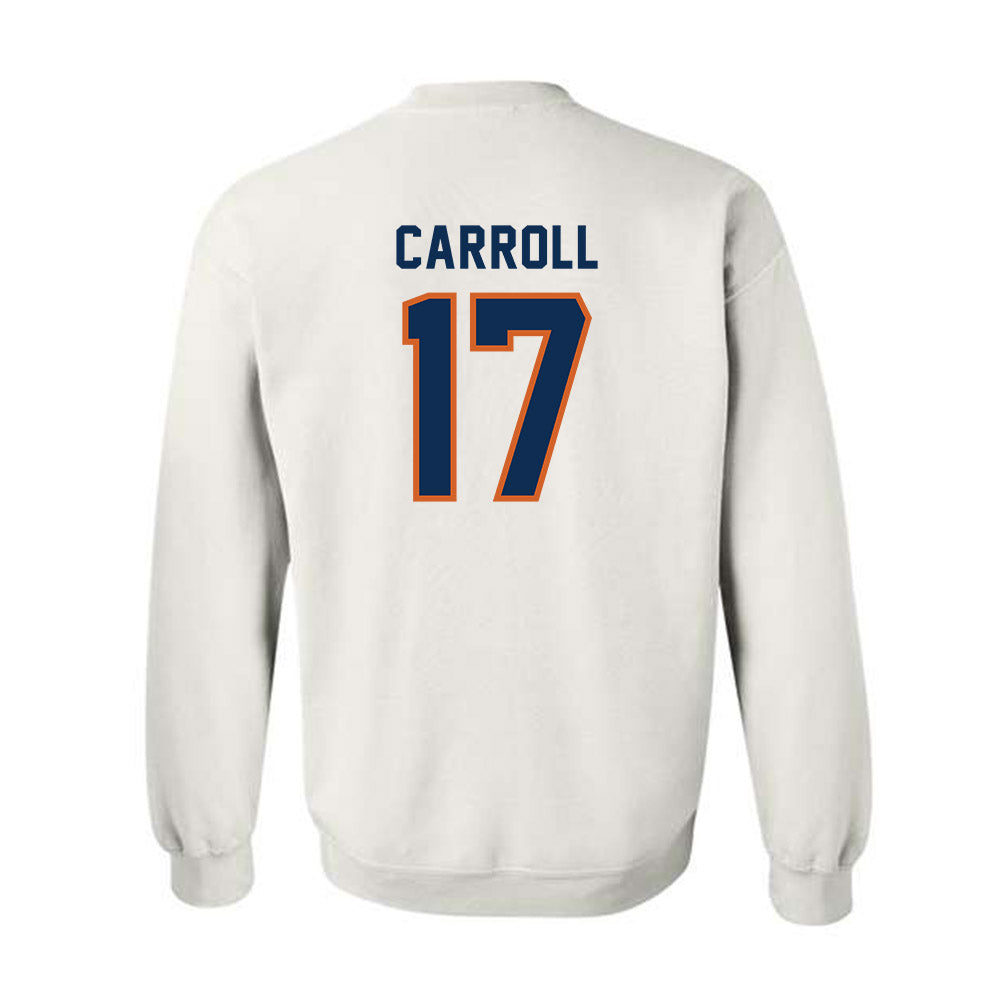 Wheaton IL - NCAA Football : Xander Carroll - Classic Shersey Crewneck Sweatshirt-1