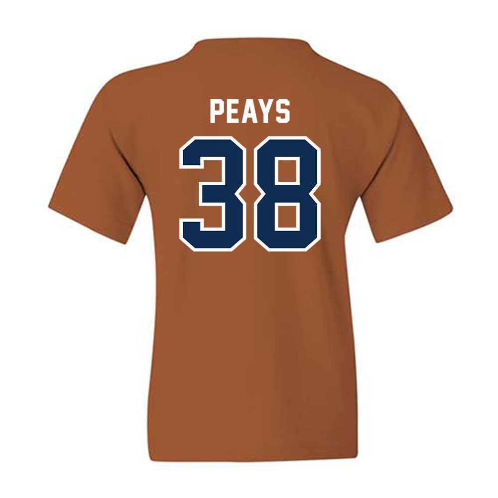 Wheaton IL - NCAA Football : Luke Peays - Classic Shersey Youth T-Shirt-1