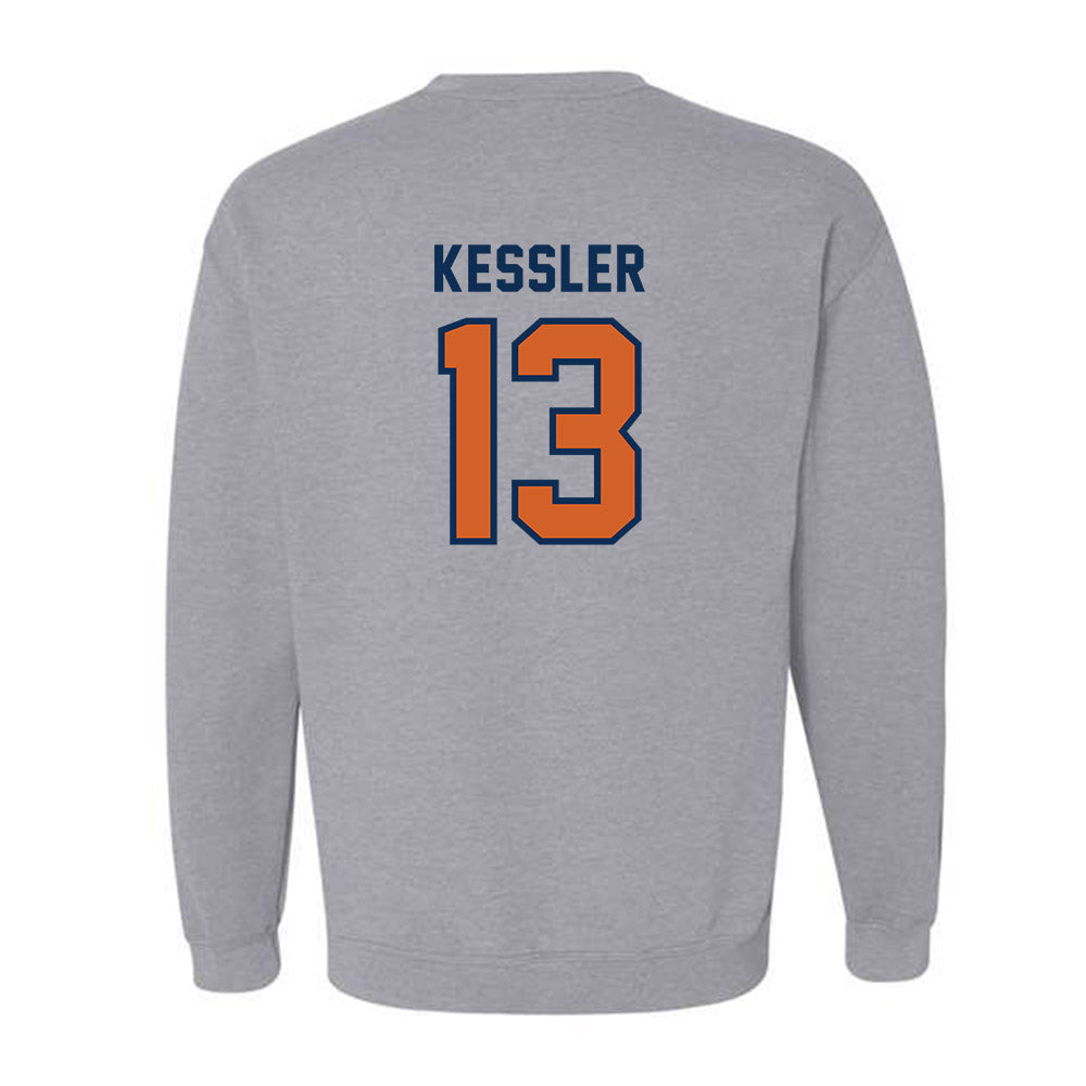 Wheaton IL - NCAA Baseball : Billy Kessler - Classic Shersey Crewneck Sweatshirt-1