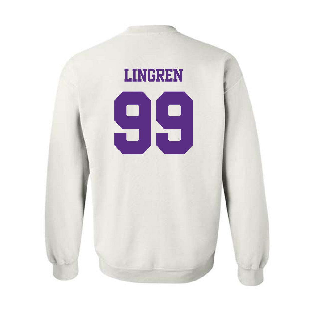 TCU - NCAA Football : Connor Lingren - Classic Shersey Crewneck Sweatshirt-1