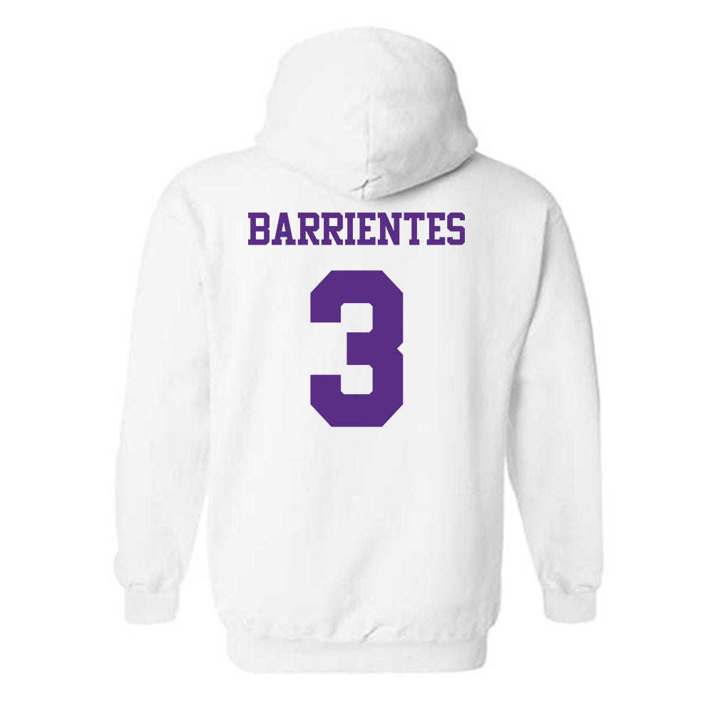 TCU - NCAA Baseball : Aiden Barrientes - Classic Shersey Hooded Sweatshirt-1