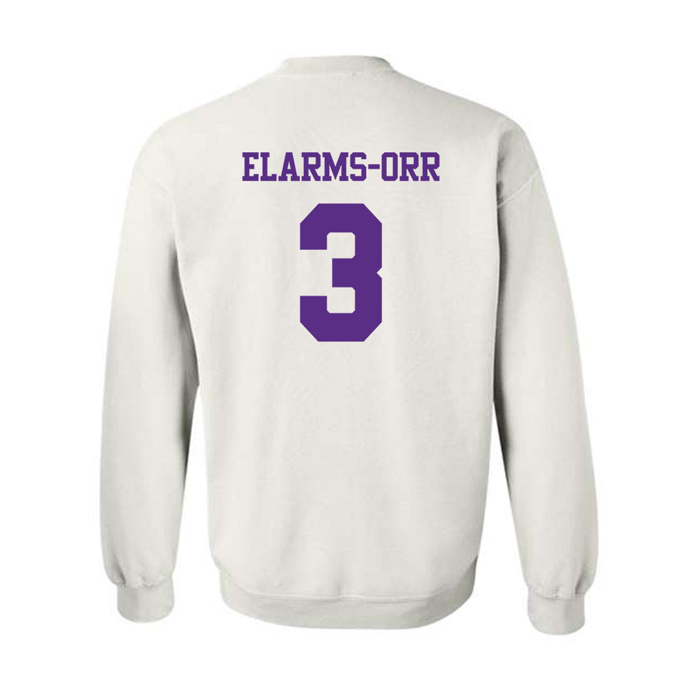 TCU - NCAA Football : Kaleb Elarms-Orr - Classic Shersey Crewneck Sweatshirt-1