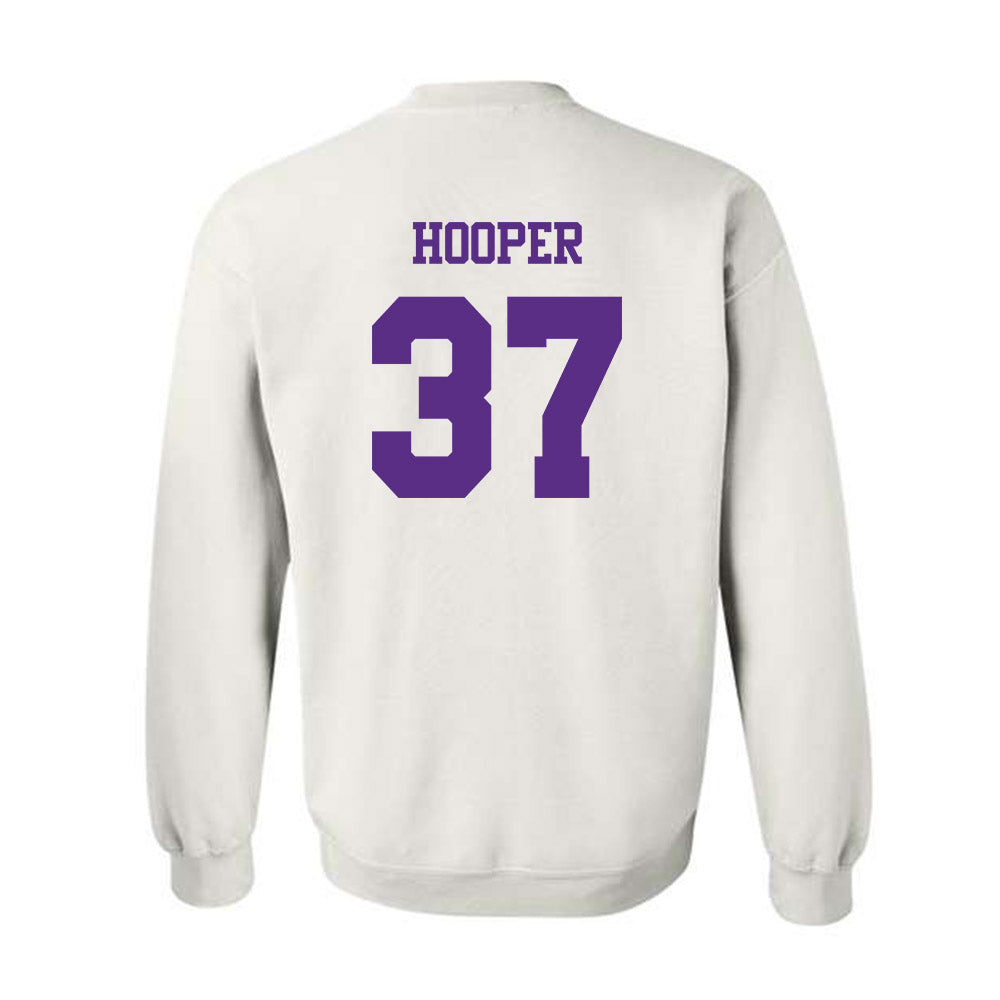 TCU - NCAA Football : Hudson Hooper - Classic Shersey Crewneck Sweatshirt-1