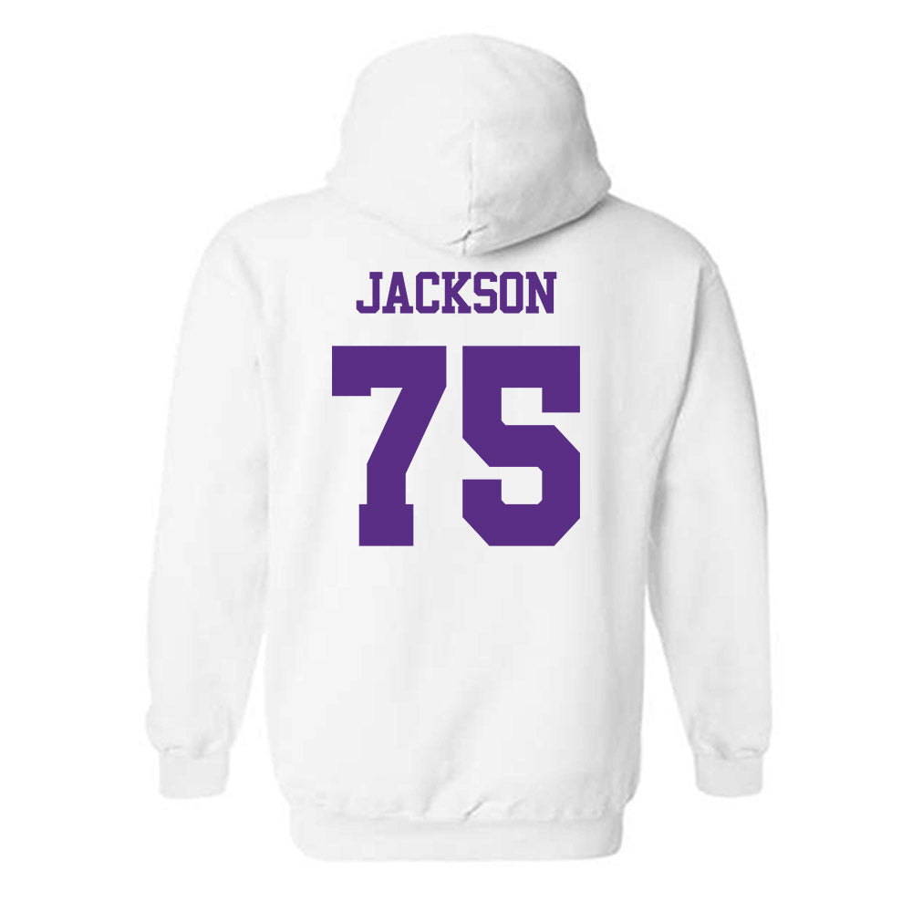 TCU - NCAA Football : Rasheed Jackson - Classic Shersey Hooded Sweatshirt-1