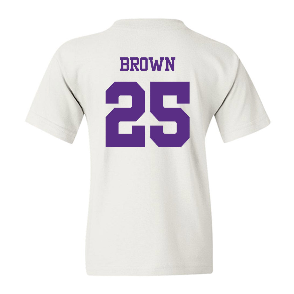 TCU - NCAA Women's Soccer : Ally Brown - Classic Shersey Youth T-Shirt-1