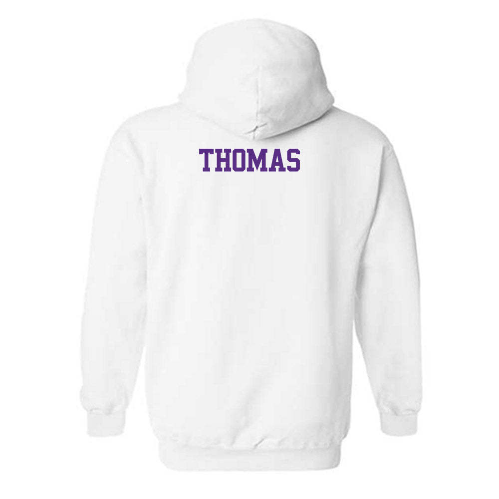 TCU - NCAA Equestrian : Calla Thomas - Classic Shersey Hooded Sweatshirt-1