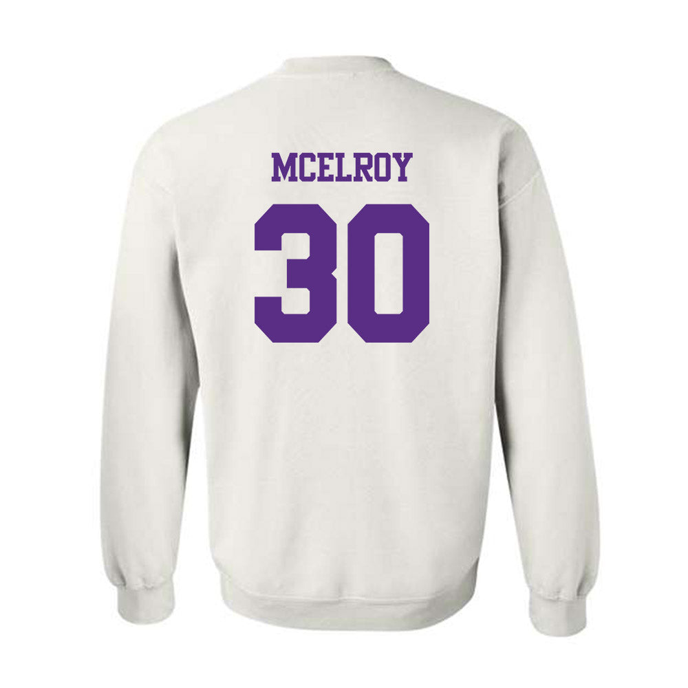 TCU - NCAA Men's Basketball : Drew McElroy - Classic Shersey Crewneck Sweatshirt-1