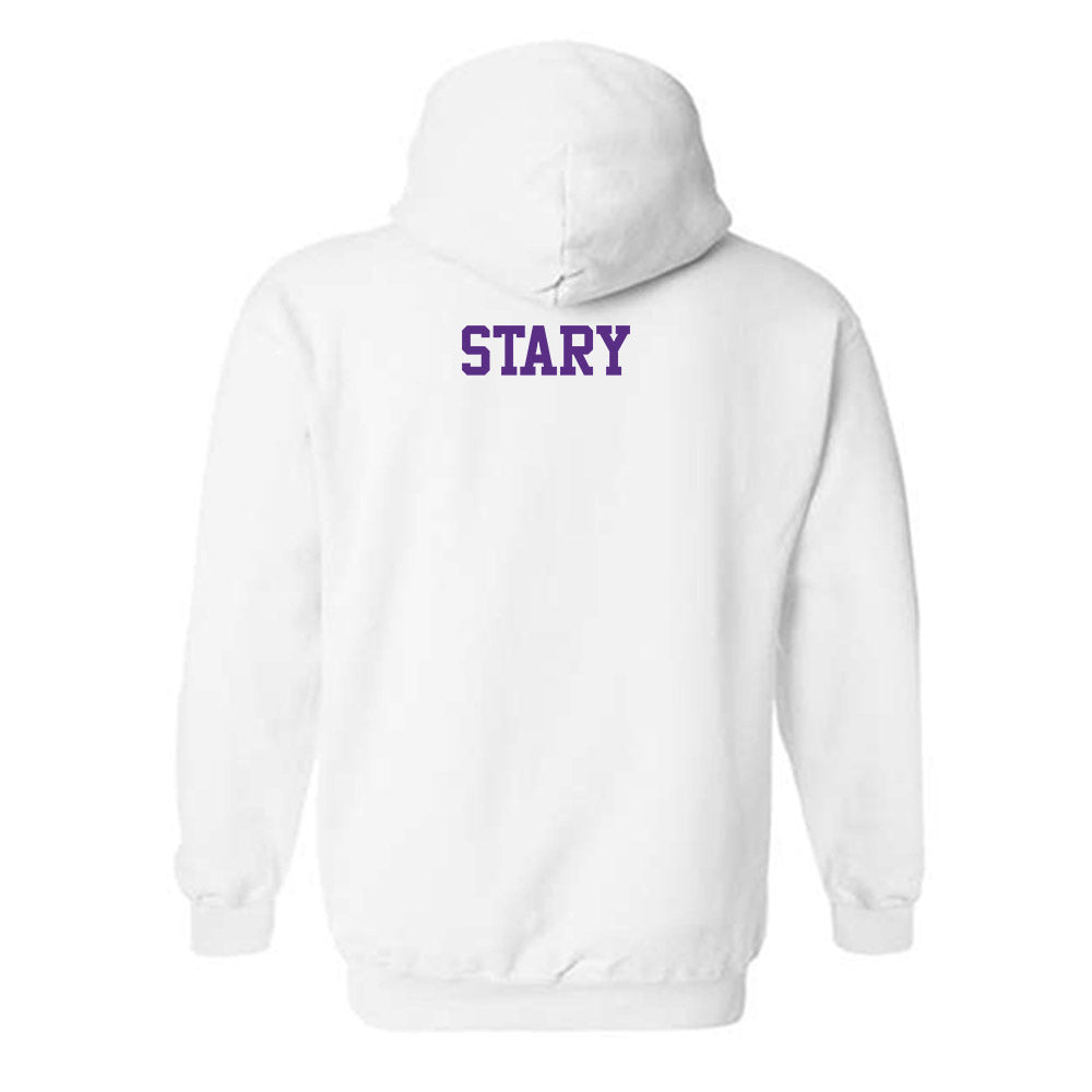 TCU - NCAA Equestrian : Jackie Stary - Classic Shersey Hooded Sweatshirt-1