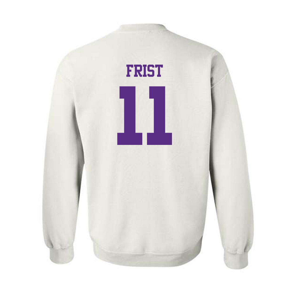 TCU - NCAA Beach Volleyball : Hallie Frist - Classic Shersey Crewneck Sweatshirt-1