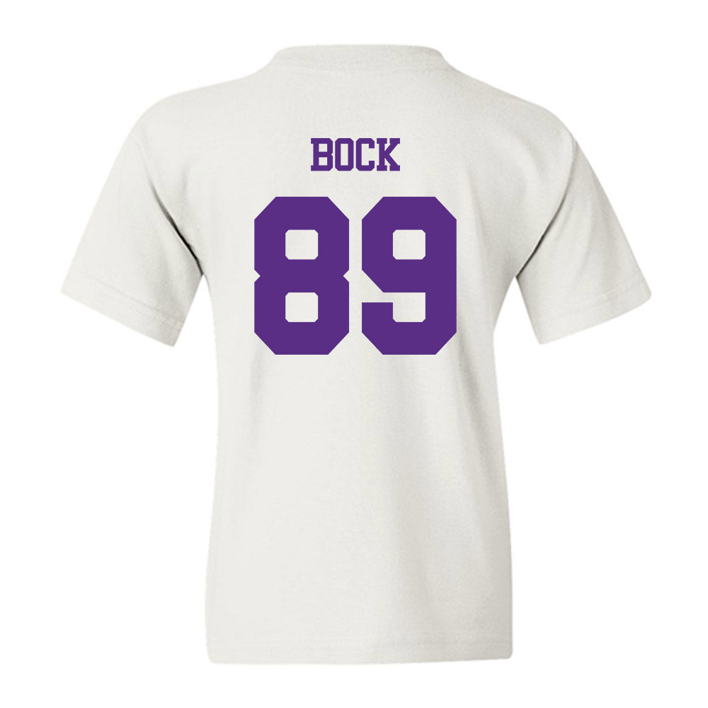 TCU - NCAA Football : Jake Bock - Classic Shersey Youth T-Shirt-1