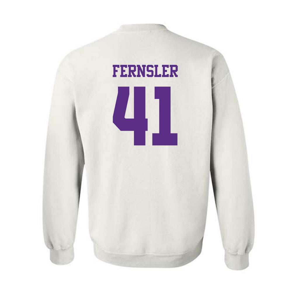 TCU - NCAA Baseball : Uli Fernsler - Classic Shersey Crewneck Sweatshirt-1