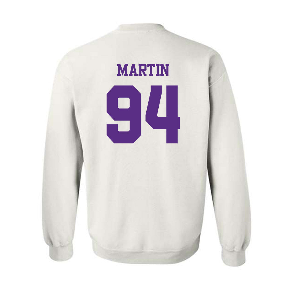 TCU - NCAA Football : Jared Martin - Classic Shersey Crewneck Sweatshirt-1