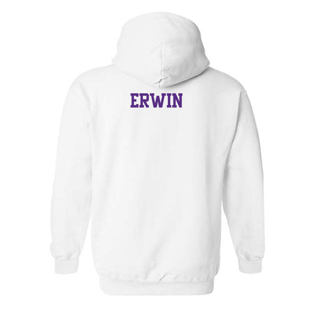 TCU - NCAA Men's Swimming & Diving : Quint Erwin - Classic Shersey Hooded Sweatshirt-1