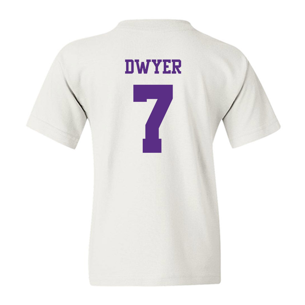 TCU - NCAA Football : Jordan Dwyer - Classic Shersey Youth T-Shirt-1