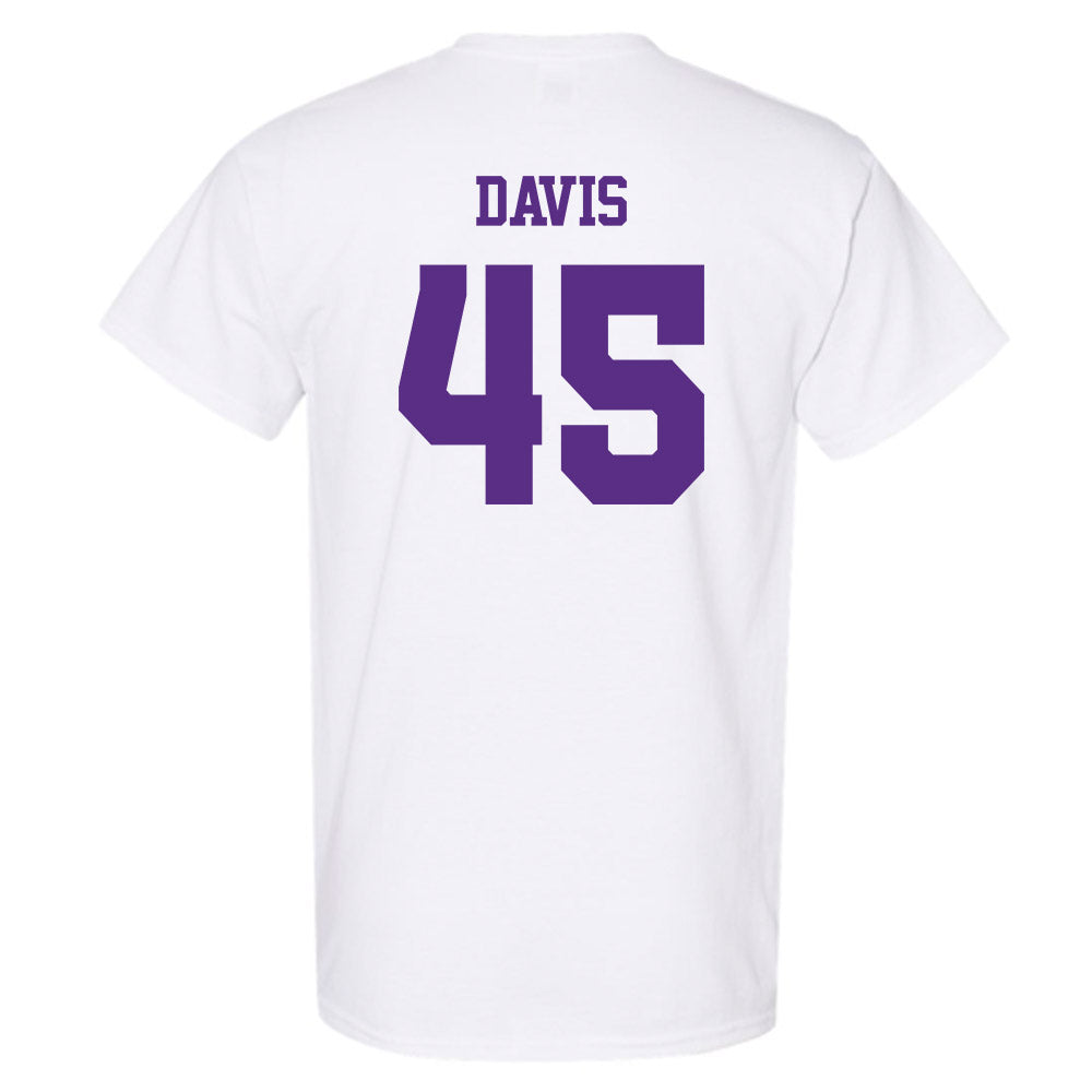 TCU - NCAA Baseball : Lance Davis - Classic Shersey T-Shirt-1