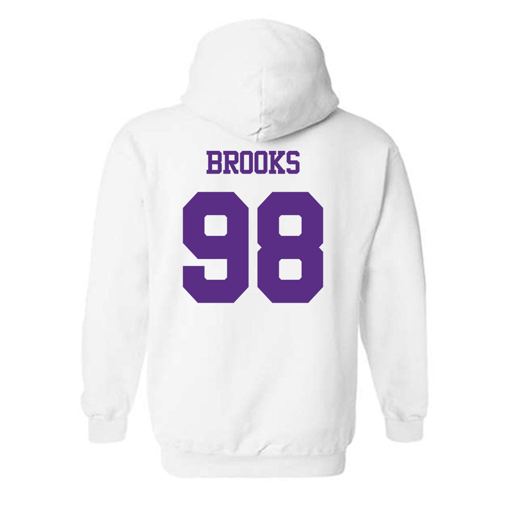 TCU - NCAA Football : Sterlin Brooks - Classic Shersey Hooded Sweatshirt-1