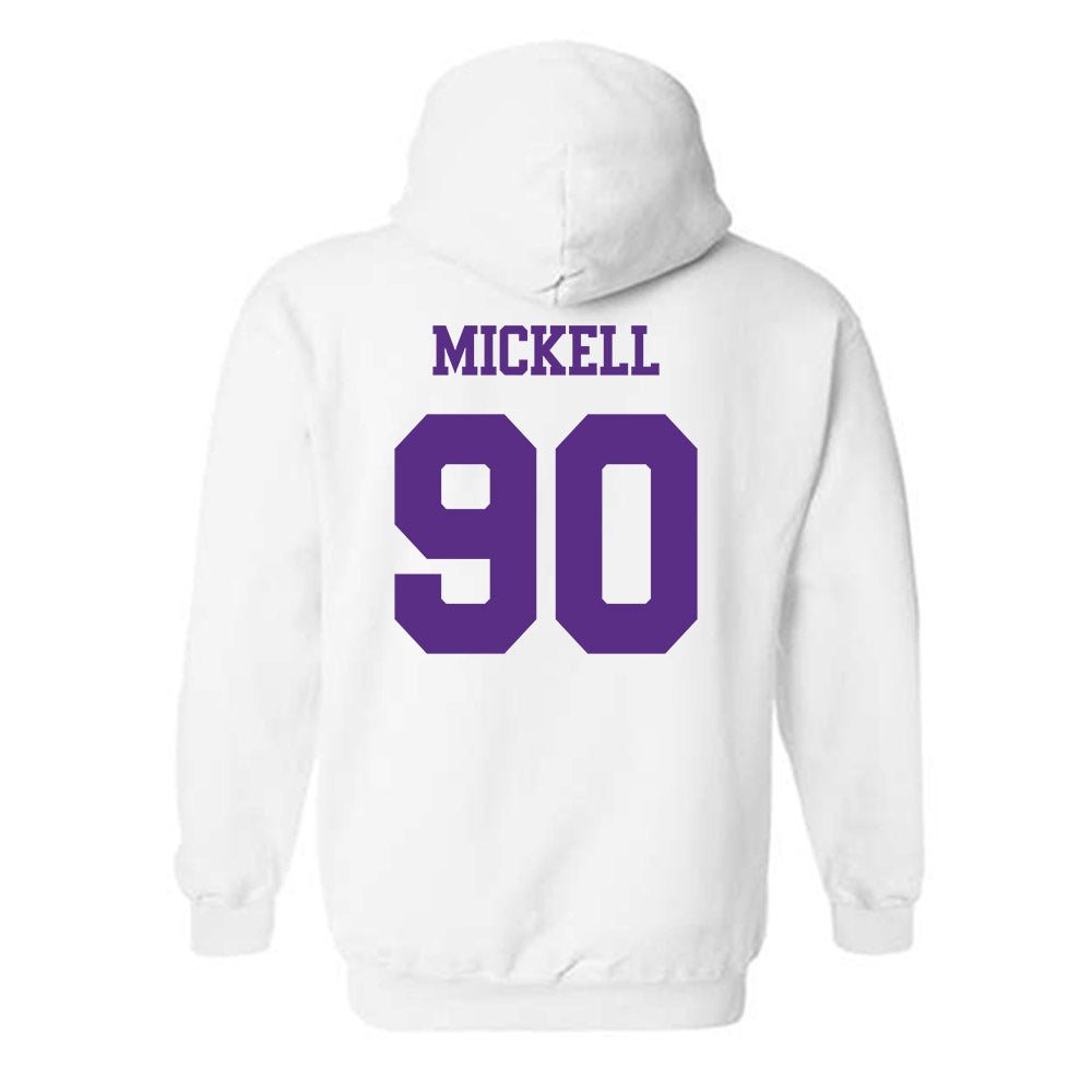 TCU - NCAA Football : Kelten Mickell - Classic Shersey Hooded Sweatshirt-1