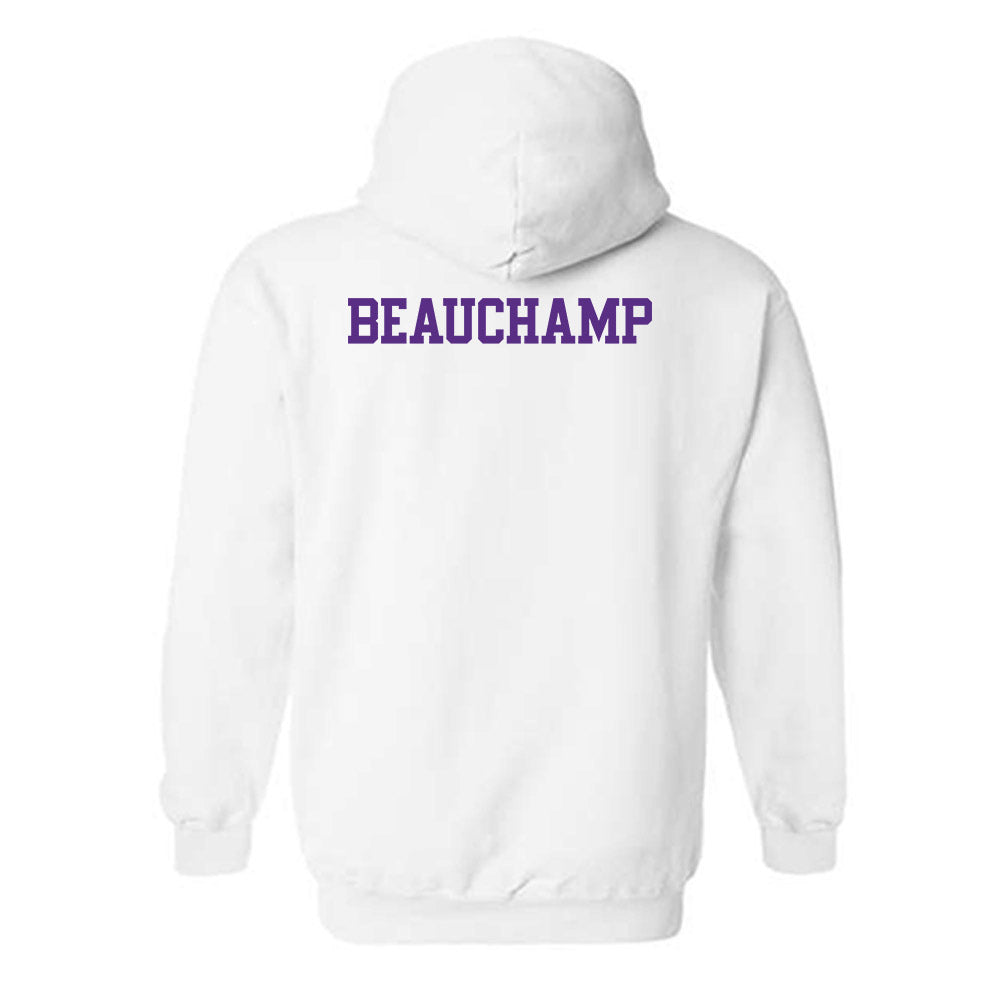 TCU - NCAA Men's Golf : Jack Beauchamp - Classic Shersey Hooded Sweatshirt-1