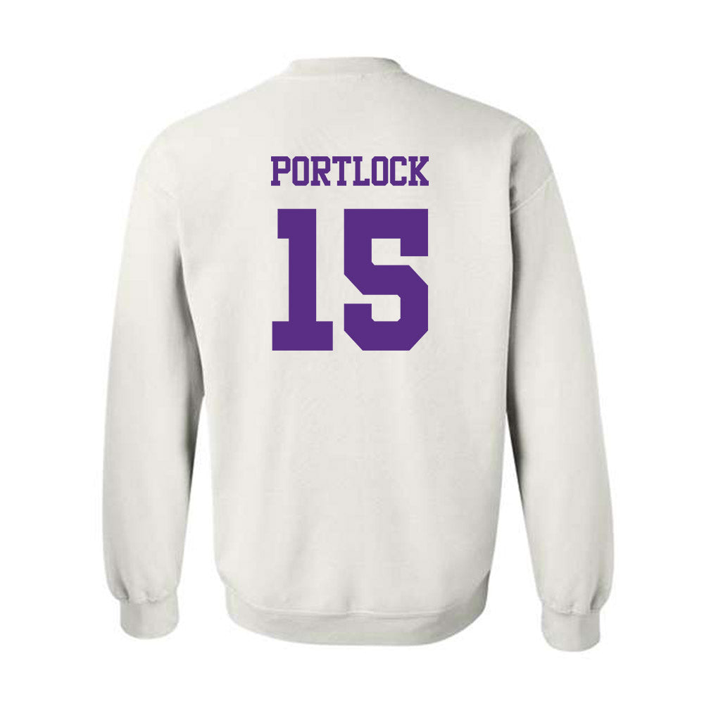 TCU - NCAA Women's Basketball : Sarah Portlock - Classic Shersey Crewneck Sweatshirt-1
