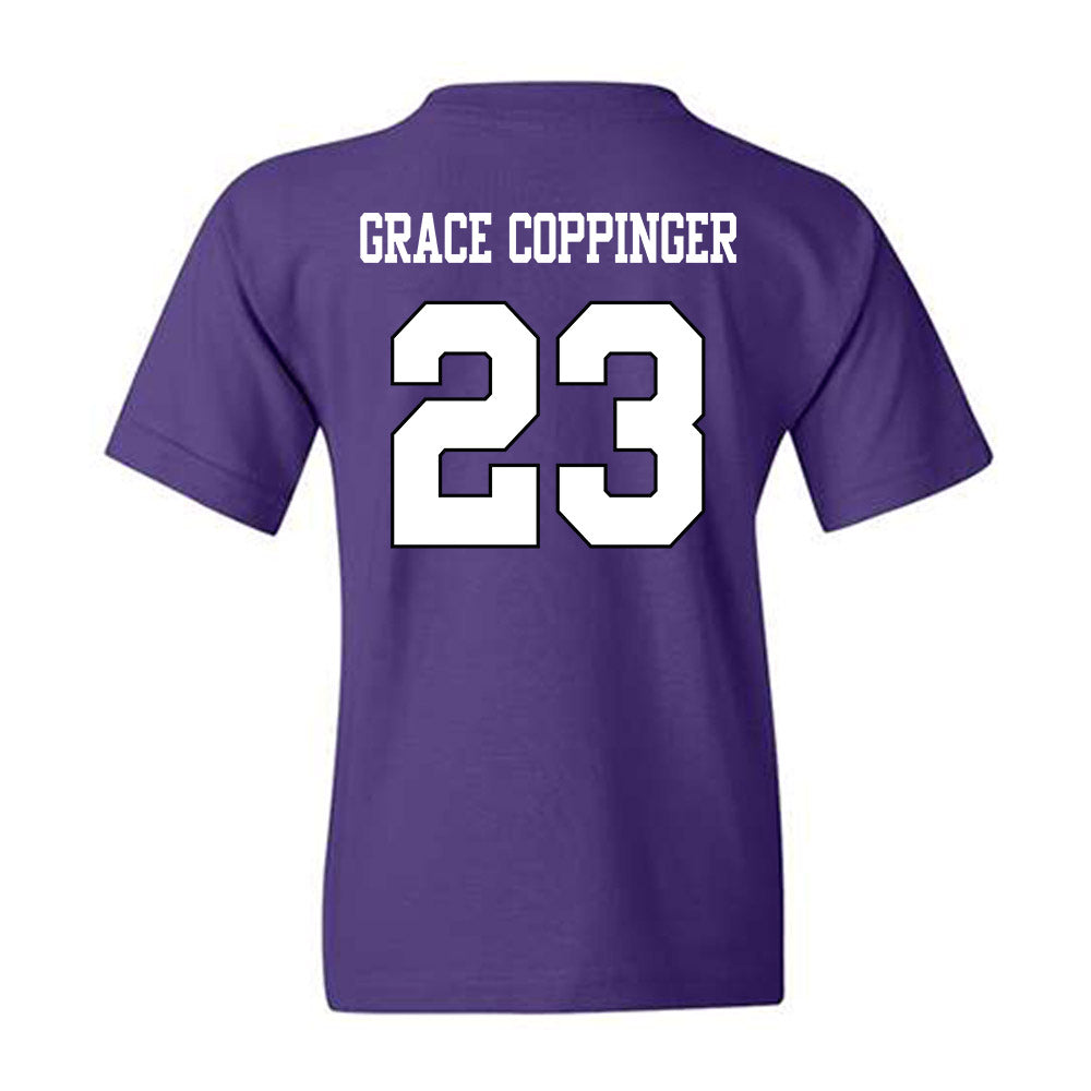 TCU - NCAA Women's Soccer : Grace Grace Coppinger - Classic Shersey Youth T-Shirt-1