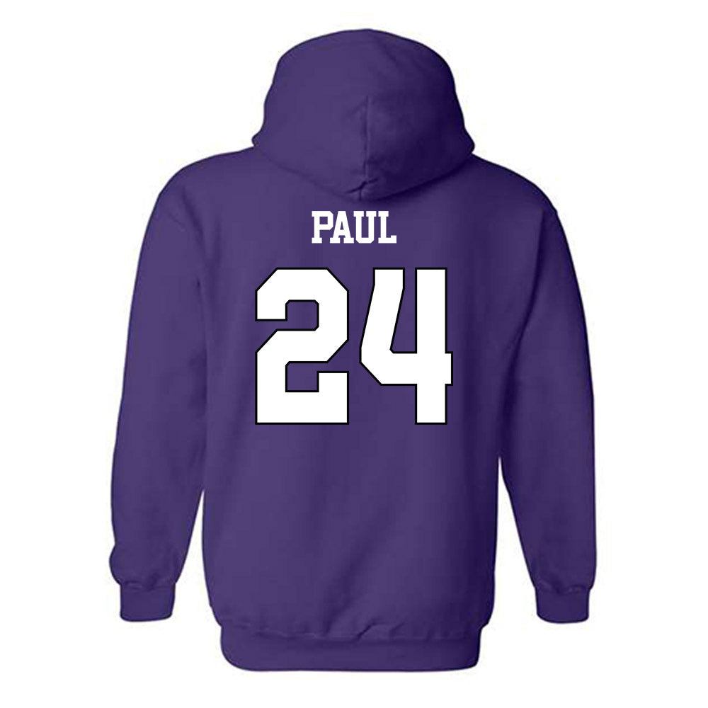 TCU - NCAA Women's Soccer : sadie paul - Classic Shersey Hooded Sweatshirt-1