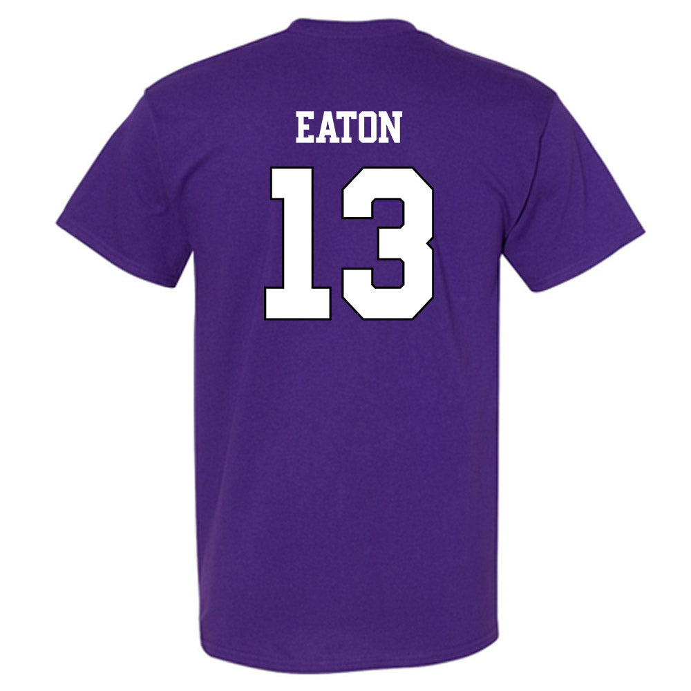 TCU - NCAA Baseball : Cole Eaton - Classic Shersey T-Shirt-1