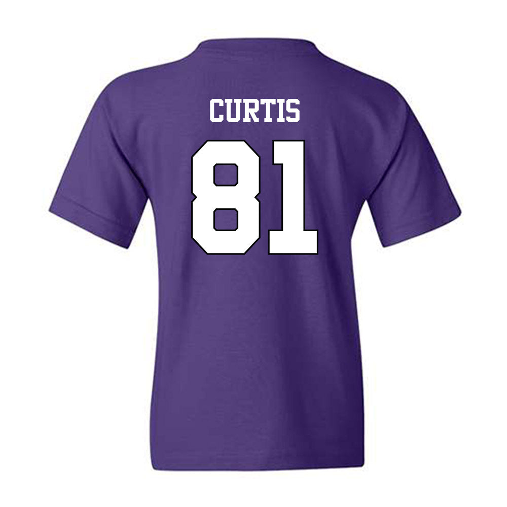 TCU - NCAA Football : Chase Curtis - Classic Shersey Youth T-Shirt-1